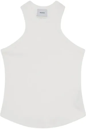 Halfboy Top, Dame, Hvid, M, Bomuld, America Optic Tank Top