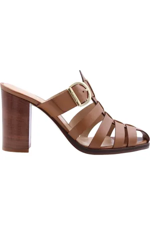 Scapa Sko, Dame, Brun, 40 EU, Elegant Hælede Mules