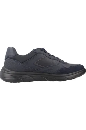 Geox Sko, Herre, Blå, 40 EU, Uld, Stilfulde Herresneakers