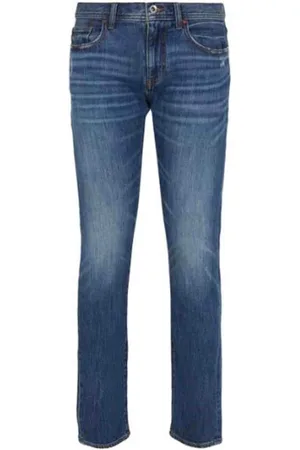 Armani Exchange Jeans, Herre, Blå, W32, Bomuld, Bukser