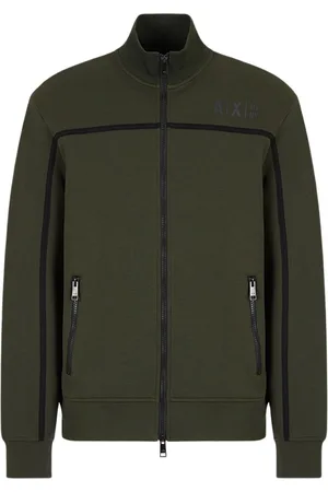 Armani Exchange Sweathshirts & Hoodies, Herre, Grøn, S, Bomuld, Sweatshirts