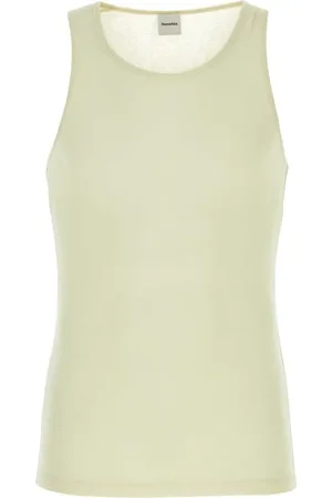 Nanushka Top, Herre, Hvid, XL, Uld, Elegant Ivory Tank Top
