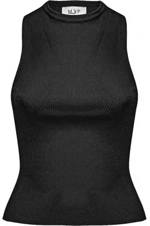 MVP Wardrobe Top, Dame, Sort, 2XS, Montfleury Knit TOP