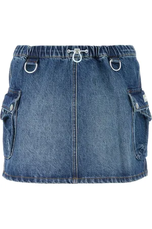 COPERNI Nederdel, Dame, Blå, S, Denim, Mini Denim Nederdel