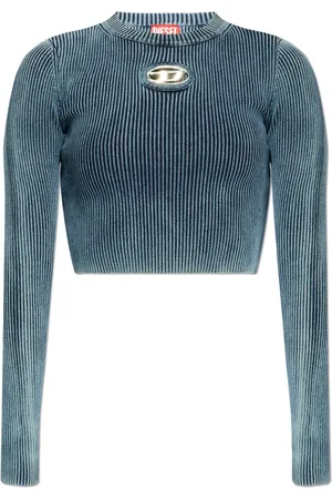 Diesel Top, Dame, Blå, M, Bomuld, Top `M-Anchor-A`