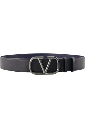 VALENTINO GARAVANI Tilbehør, Herre, Sort, 95 CM, Læder, Reversible VLogo Bælte