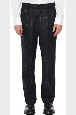 D.A. Daniele Alessandrini Bukser, Herre, Blå, XS, Uld, Elegant Suit Bukser Opgradering