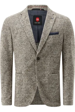 Club of Gents Jakke, Herre, , L, Uld, Elegant Jersey Blazer