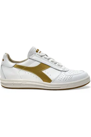 Diadora Sko, Herre, Gul, 40 EU, Læder, Luksus Sport Sneakers