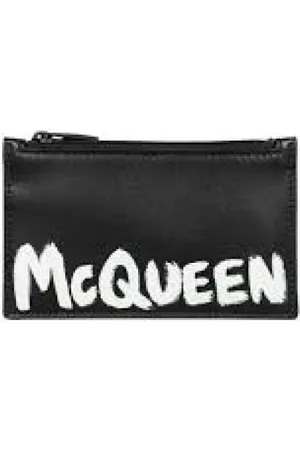 Alexander McQueen Tilbehør, Herre, Sort, ONE SIZE, Uld, Elegant Sorte Tasker
