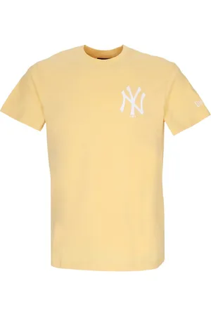 New Era Top, Herre, Gul, M, MLB League Essential Tee Neyyan