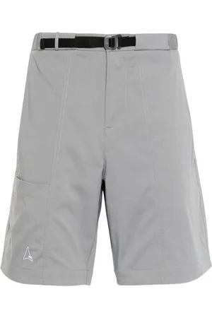 ROA Shorts, Herre, Grå, M, Bomuld, Klatre Shorts med Justerbar Talje