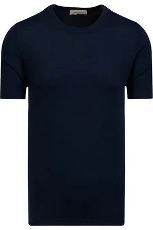 Gran Sasso Top, Herre, Blå, 3XL, Bomuld, Bomuld Crew Neck Sweater