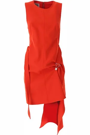 Moschino Kjole, Dame, Rød, M, Kort Casual Kjole