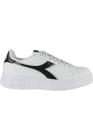 Diadora Sko, Dame, Hvid, 38 EU, Læder, Sporty Step Sneakers