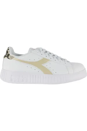Diadora Sko, Dame, Hvid, 40 EU, Læder, Sporty Step Sneakers