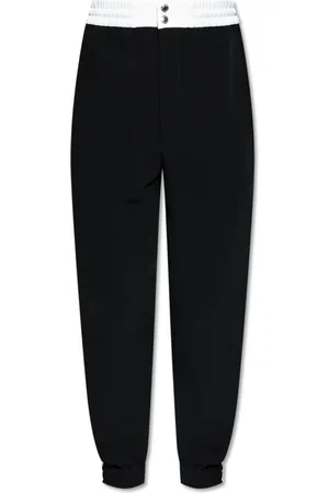 Alexander McQueen Bukser, Herre, Sort, L, Uld, Uldbukser