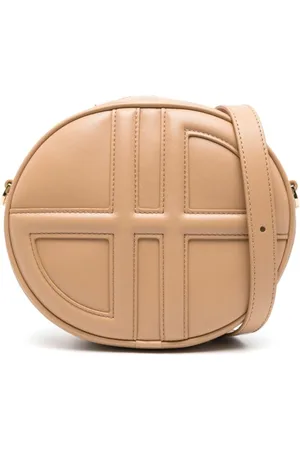 Patou Taske, Dame, , ONE SIZE, Uld, Læder Skuldertaske Guld Hardware