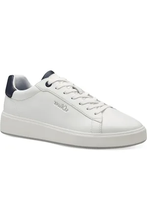 QS by s.Oliver Sko, Herre, Hvid, 41 EU, Uld, Hvide Sneakers til Mænd