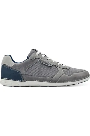 QS by s.Oliver Sko, Herre, Grå, 42 EU, Uld, Grå Sneakers til Mænd