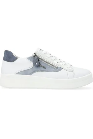 Remonte Sko, Dame, Hvid, 39 EU, Uld, Hvide Sneakers til Kvinder