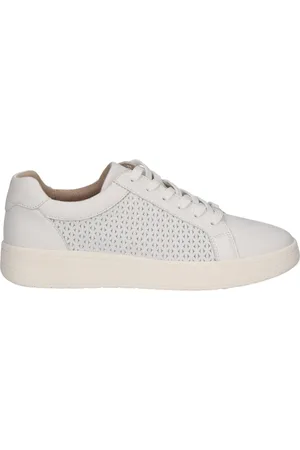 Caprice Sko, Dame, Hvid, 39 EU, Uld, Hvide Nappa Sneakers til Kvinder