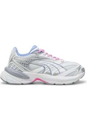 PUMA Sko, Dame, Grå, 38 1/2 EU, Sølv Fritidssneakers til Voksne