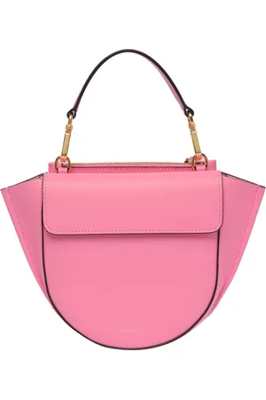 Wandler Taske, Dame, Lyserød, ONE SIZE, Uld, Hortensia Håndtaske med Lynlåslukning