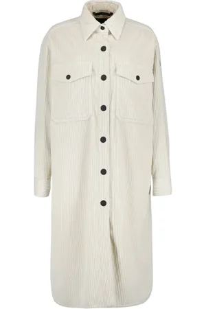 Moncler Frakke, Dame, , M, Bomuld, Lang Dunjakke Klassisk Stil
