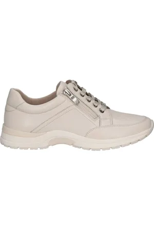 Caprice Sko, Dame, , 38 EU, Uld, Bløde Offwhite Fritidssneakers