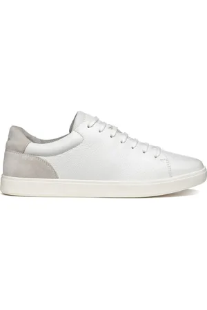 Geox Sko, Herre, Hvid, 41 EU, Uld, Hvide Sneakers til Mænd