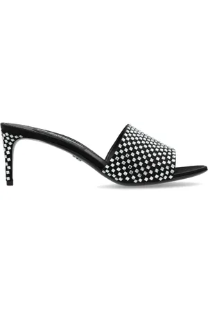 Dolce & Gabbana Sko, Dame, Sort, 39 EU, Læder, Hælede sandaler Keira