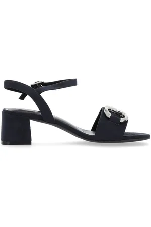 Remonte Sko, Dame, Blå, 39 EU, Blå Elegant Flade Sandaler Kvinder