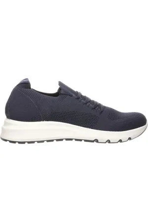 ARA Sko, Herre, Blå, 42 EU, Uld, Blå Sport Sneakers til Mænd