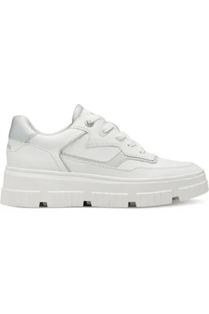 QS by s.Oliver Sko, Dame, Hvid, 37 EU, Uld, Hvide Sneakers til Kvinder