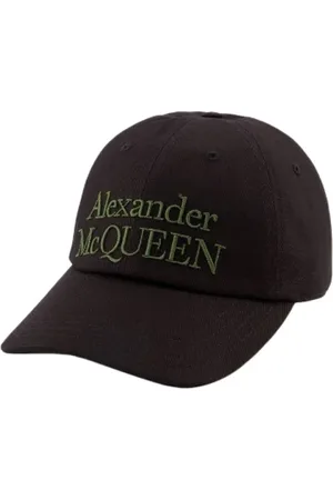 Alexander McQueen Tilbehør, Herre, Sort, ONE SIZE, Tyl, Stof hatte