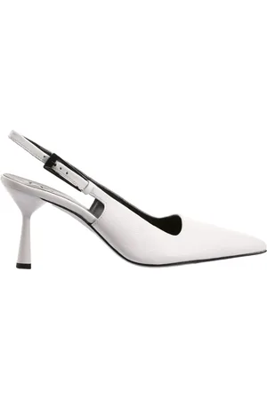 Högl Sko, Dame, Hvid, 39 EU, Læder, Hvide Ruby Pumps til Kvinder