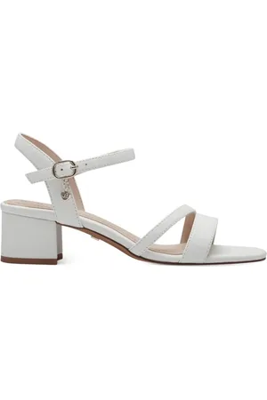 QS by s.Oliver Sko, Dame, Hvid, 36 EU, Hvide elegante flade sandaler