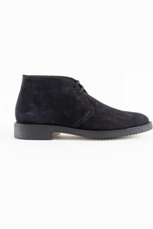 COR SINE LABE DOLI Sko, Herre, Blå, 40 EU, Suede, Suede Flade Sko Gummi Sål