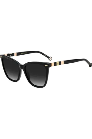 Carolina Herrera Tilbehør, Dame, Sort, 55 MM, Sort Pink/Grå Solbriller