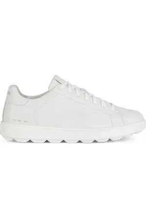 Geox Sko, Herre, Hvid, 42 EU, Læder, Hvide Sneakers Ecub-1