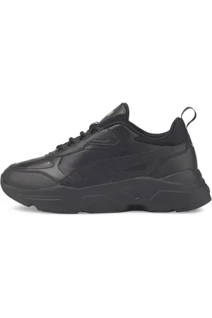 PUMA Sko, Dame, Sort, 43 EU, Sorte Snøresko til Kvinder