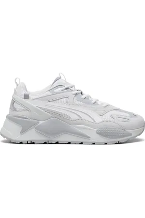 PUMA Sko, Herre, Flerfarvet, 36 EU, Hvide Sølv Tåge Sneakers