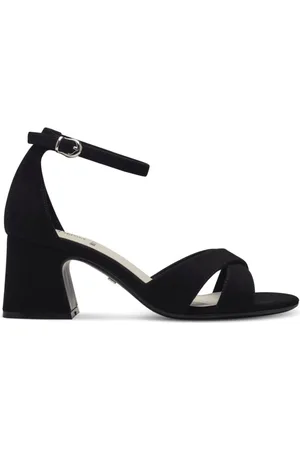 QS by s.Oliver Sko, Dame, Sort, 39 EU, Elegant Sorte Flade Sandaler Kvinder