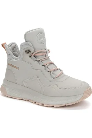 Grunberg Sko, Dame, Grå, 41 EU, Læder, Grå Casual Lukkede Booties Kvinder