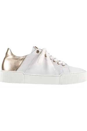 Högl Sko, Dame, Hvid, 37 EU, Læder, Hvide Sneakers til Kvinder