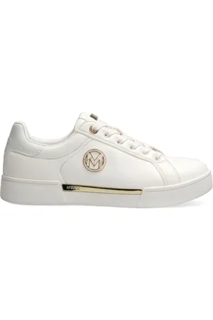 Mexx Sko, Dame, Hvid, 40 EU, Uld, Hvide Fritidssneakers til Kvinder