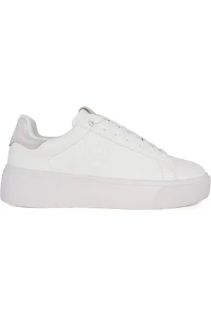 Mexx Sko, Dame, Hvid, 37 EU, Uld, Hvide Fritidssneakers til Kvinder