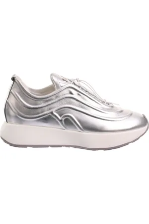 Högl Sko, Dame, Grå, 39 EU, Uld, Sølv Sneakers til Kvinder