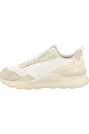 PUMA Sko, Dame, Flerfarvet, 39 EU, Uld, Hvide Fritidssko Sneakers